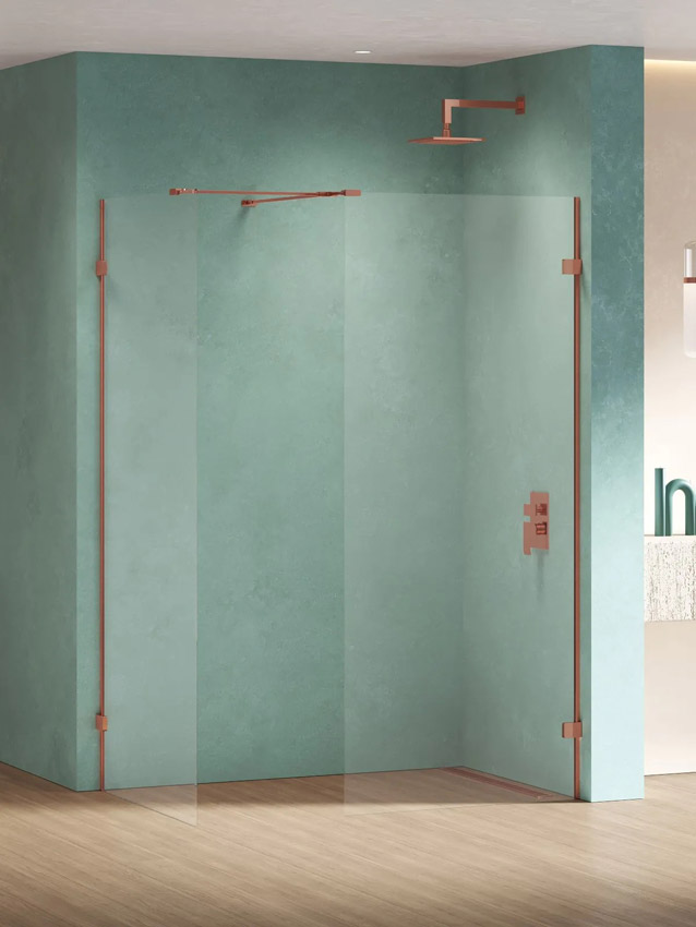 New Trendy Eventa Copper Shine kabina Walk in
